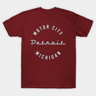 Detroit Michigan Motor City T-Shirt